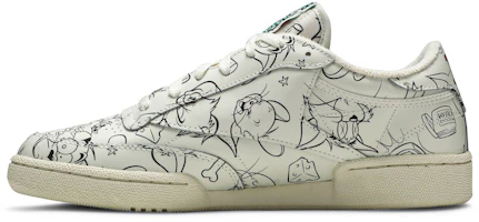 Lookbook 湯姆貓與傑利鼠 x Reebok Club C 'Sketch' FX4011