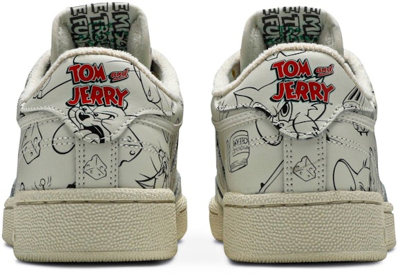 Tom & Jerry x Reebok Club C 'Sketch' FX4011 Details for Tom & Jerry x Reebok Club C 'Sketch' FX4011