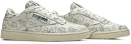 Cheap Tom & Jerry x Reebok Club C 'Sketch' Kasut Lelaki FX4011