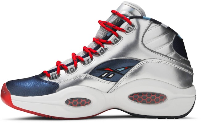 James Harden x Reebok Question Mid 'Matte Silver' FZ1366 Lookbook James Harden x Reebok Question Mid 'Matte Silver' FZ1366