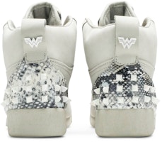 (W) Wonder Woman 1984 x Reebok Freestyle Hi 'Cheetah' Wanita 1984 FW4658 Details for (W) Wonder Woman 1984 x Reebok Freestyle Hi 'Cheetah' Wanita 1984 FW4658