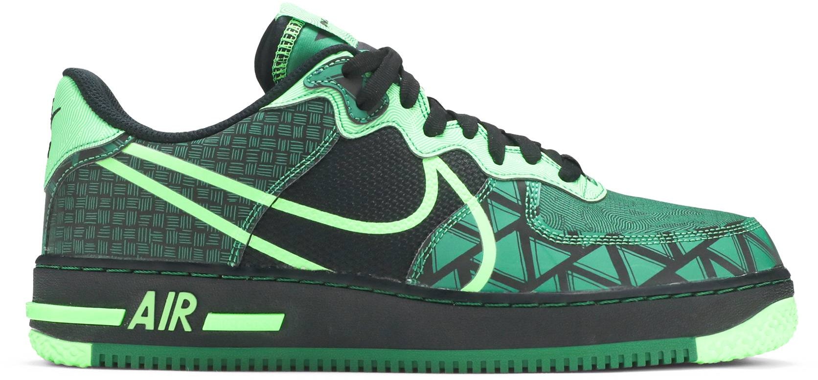 Nike Air Force 1 React 'Naija' - CW3918-001 - Novelship
