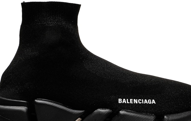 발렌시아가 스피드 2 트레이너 니트 '블랙' 617239 W1701 1013 Order 발렌시아가 스피드 2 트레이너 니트 '블랙' 617239 W1701 1013