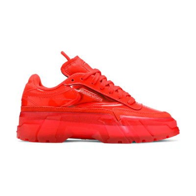 (GS) Cardi B Reebok Club C J 'Red Clear'