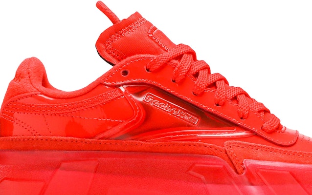 (Grade School) Cardi B x Reebok Club C J 'Red Clear' FZ4939 Order (Grade School) Cardi B x Reebok Club C J 'Red Clear' FZ4939