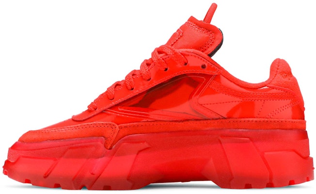 (Grade School) Cardi B x Reebok Club C J 'Red Clear' FZ4939 Lookbook (Grade School) Cardi B x Reebok Club C J 'Red Clear' FZ4939