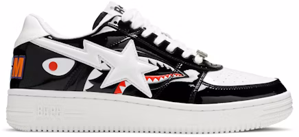 A Bathing Ape Bapesta Low M1 'Shark Face - Black' 1G80191009 BLK A Bathing Ape Bapesta Low M1 'Shark Face - Black' 1G80191009 BLK