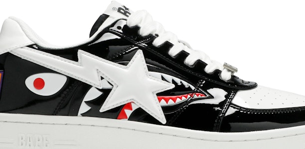 베이프 베이프스타 로우 M1 '샤크페이스 - 블랙' 1G80191009 BLK Order 베이프 베이프스타 로우 M1 '샤크페이스 - 블랙' 1G80191009 BLK