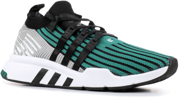 adidas EQT Support Mid ADV Primeknit Black Sub Green CQ2998