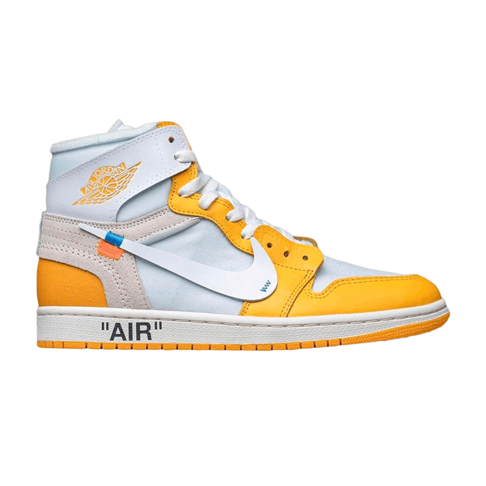 canary yellow off white jordan 1 where to buy