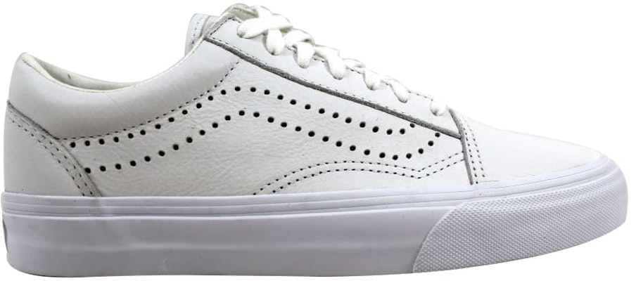 Vans old skool reissue white on sale