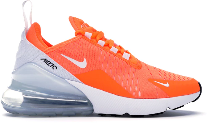 Nike air max 27 2025 orange womens