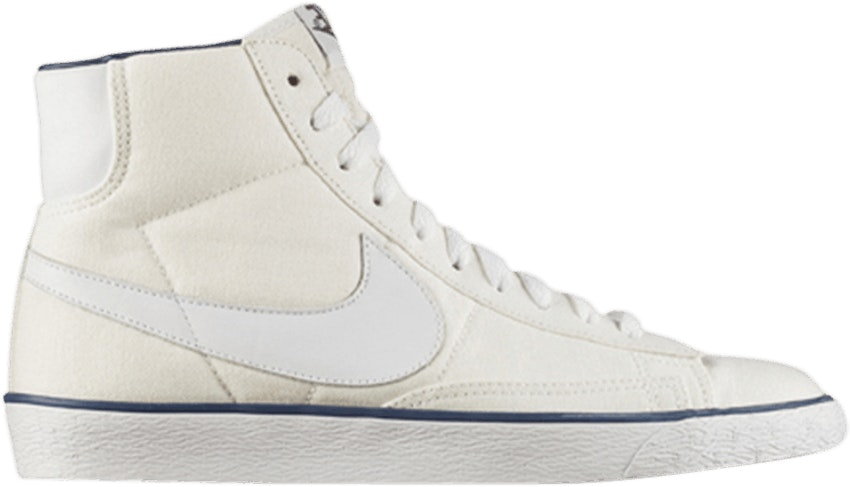 Nike Blazer Mid Vintage APC White Midnight Navy 648513 100
