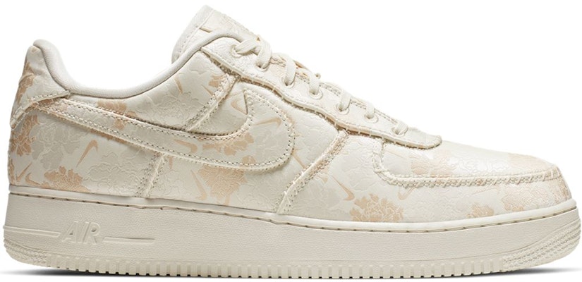 Nike Air Force 1 Low Satin Floral Pale Ivory AT4144‑100