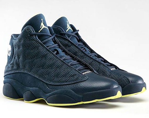 Jordan retro 13 squadron top blue