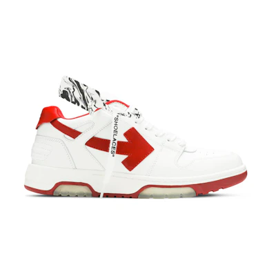 Off-White Out of Office 'White Red'