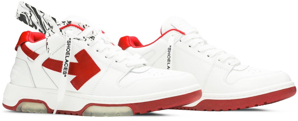 Off-White Out of Office 'Putih Merah' OMIA189F20LEA0010125 Cheap Off-White Out of Office 'Putih Merah' OMIA189F20LEA0010125