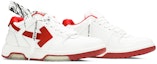 Cheap Off-White Out of Office 'White Red' OMIA189F20LEA0010125