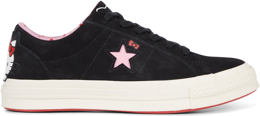 Hello Kitty x Converse One Star Suede Low Black 162938C