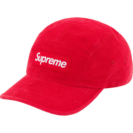 Buy Supreme Fine Wale Corduroy Camp Cap Merah