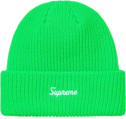 Supreme Loose Gauge Beanie SS21 Green Novelship