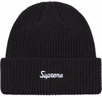 Supreme Loose Gauge Beanie (SS21) Black Supreme Loose Gauge Beanie (SS21) Black