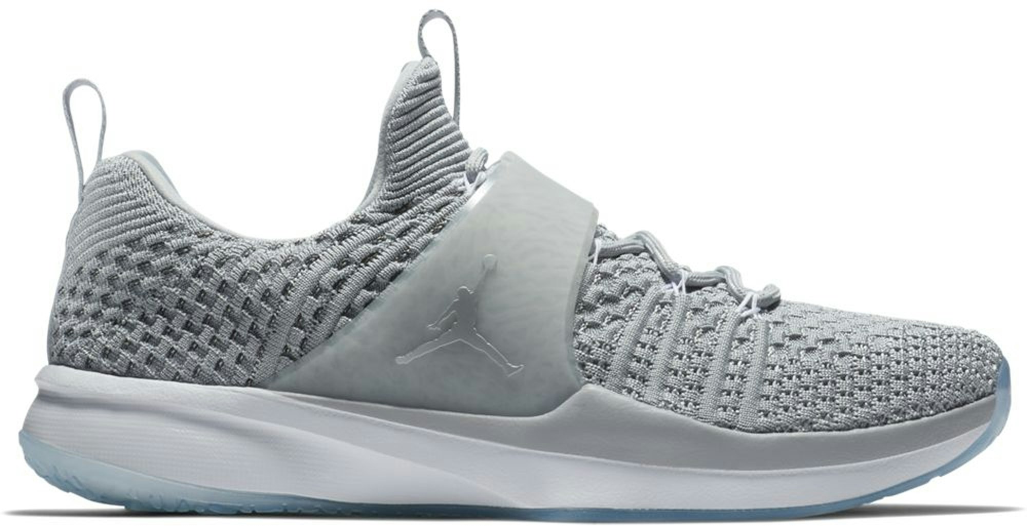 Jordan flyknit 2025 wolf grey
