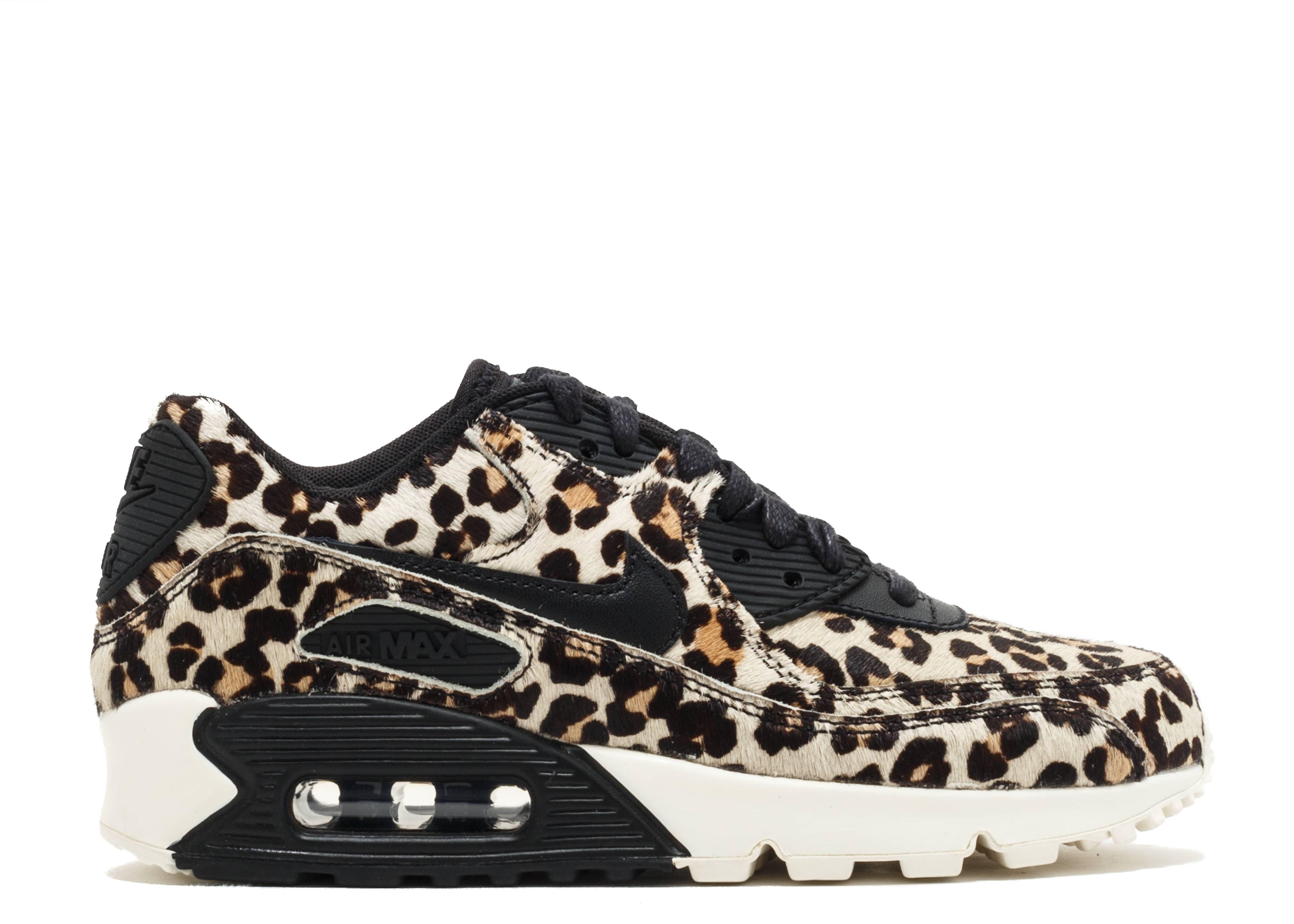 women's air max 90 leopard print white
