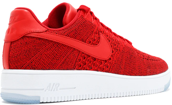 Air force 1 ultra 2025 flyknit low university red