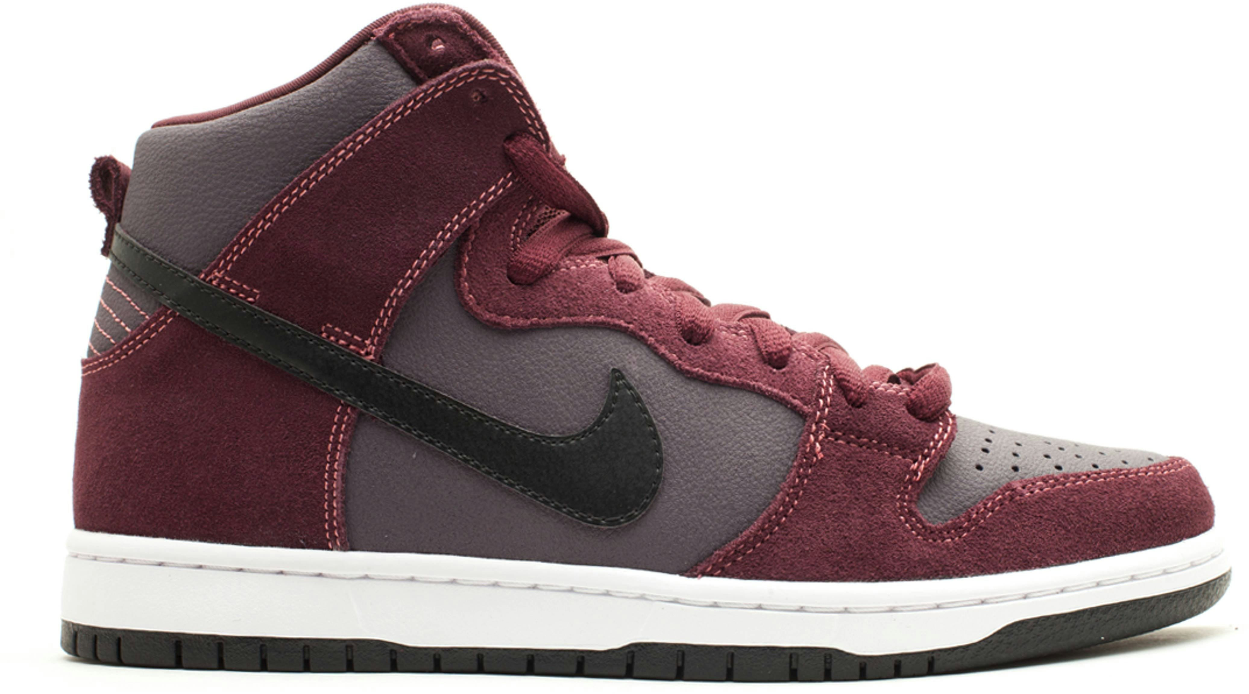 Nike SB Dunk High Pro 'Deep Burgundy Gridiron' - 305050-602 - Novelship