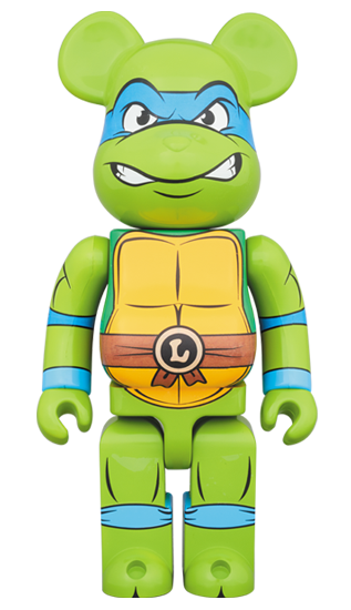 Bearbrick 1000% Medicom Toy - Ninja Turtle - Figurine Collection - NEUF
