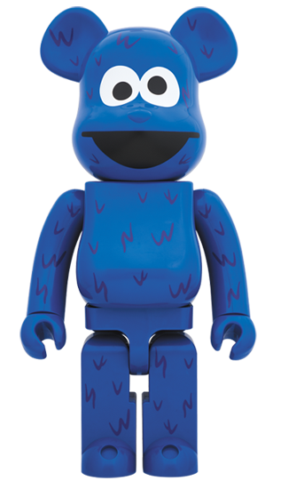 BE@RBRICK セサミストリート ベアブリック クッキーモンスター1000% BEARBRICK Sesame Street Cookie Monster Costume Ver. 1000% Be