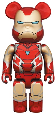 Bearbrick x Marvel Iron Man Mark 85 1000% - Novelship