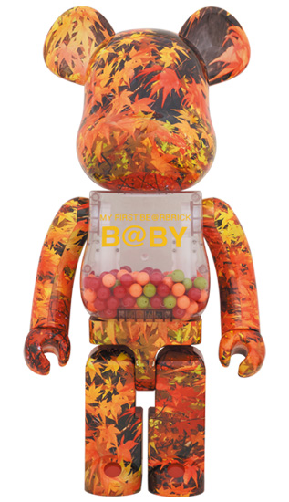 Buy Bearbrick x My First Bearbrick 1000% 'Baby Autumn Leaves Buy Bearbrick x My First Bearbrick 1000% 'Baby Autumn Leaves
