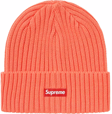 Supreme overdyed top beanie pink