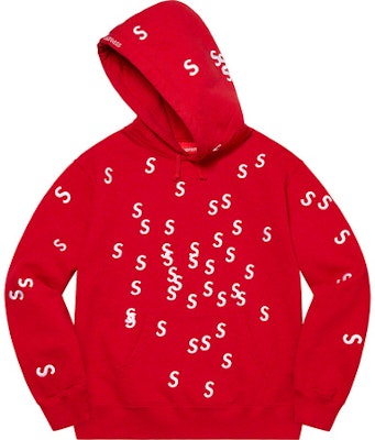 Supreme stitched shop hoodie
