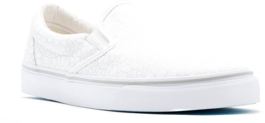 Takashi Murakami x Vans Classic Slip-On LX 'Silver Flower' VN-0ZSIGQE Order Takashi Murakami x Vans Classic Slip-On LX 'Silver Flower' VN-0ZSIGQE