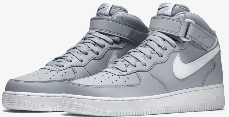 Nike air force 2025 1 mid wolf grey