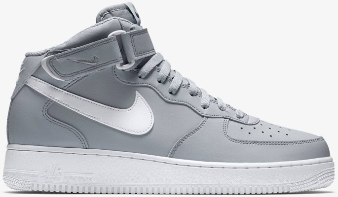 Nike air force 2025 1 mid wolf grey