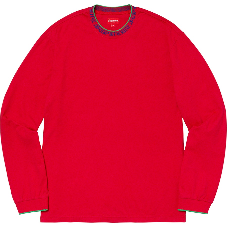 によりノー Supreme - Supreme Old English Collar Logo L/S Topの通販