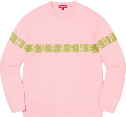 Sweater top pink supreme