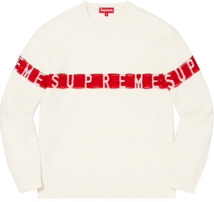Supreme clearance sweater white