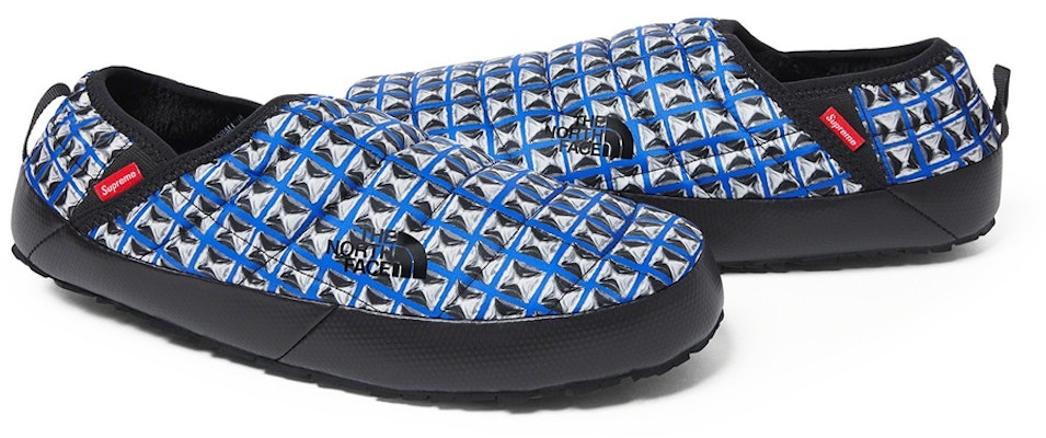 Supreme x The North Face Traction Mule Blue Studded Print 2021