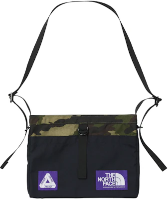 north face shoulder bag purple label