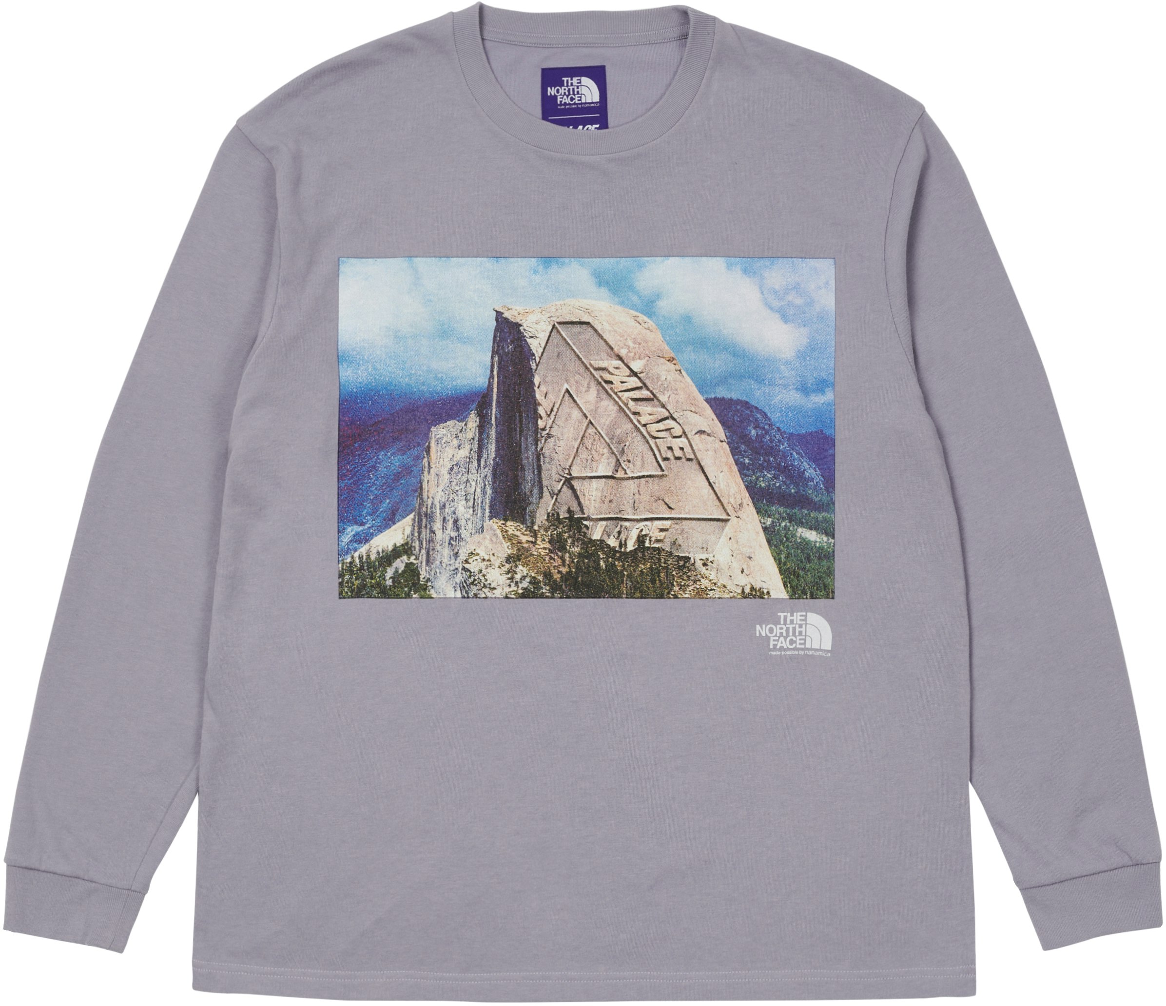 Palace x The North Face Purple Label Longsleeve Graphic T‑Shirt