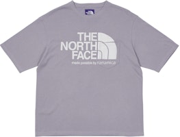 Palace x The North Face Purple Label H/S Logo T‑Shirt White 