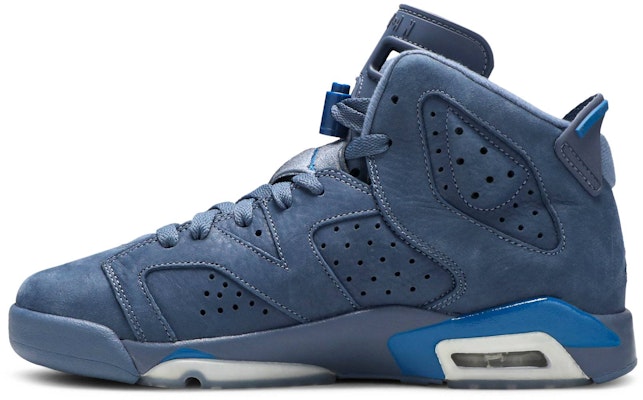 Jordan 6 blue sales suede