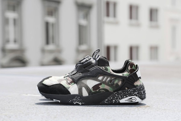 Puma x 2025 bape disc blaze