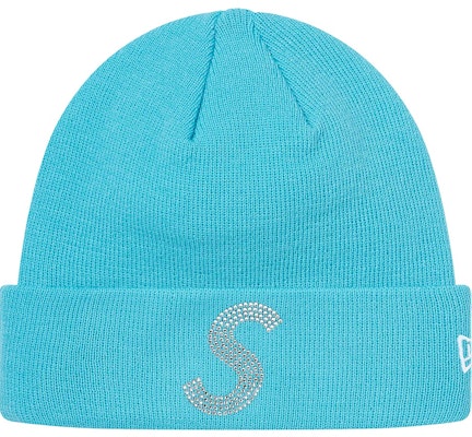 Supreme New Era Swarovski S Logo Beanie Teal Novelship
