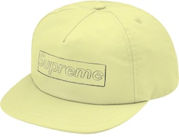 Supreme x KAWS Chalk Logo 5-Panel Pale Yellow Supreme x KAWS Chalk Logo 5-Panel Pale Yellow